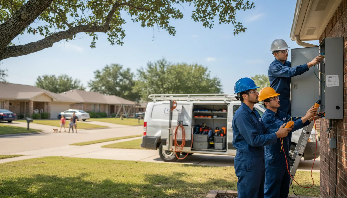 Certified electrician providing emergency electrical services in Racine, OH